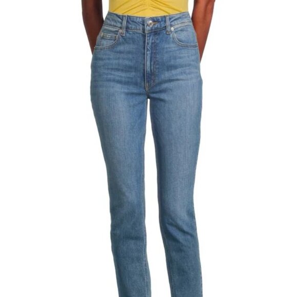 10 Crosby Derek Lam Denim - Derek Lam 10 Crosby Eden 5 Pocket High Risk Medium Dark 24 NWT